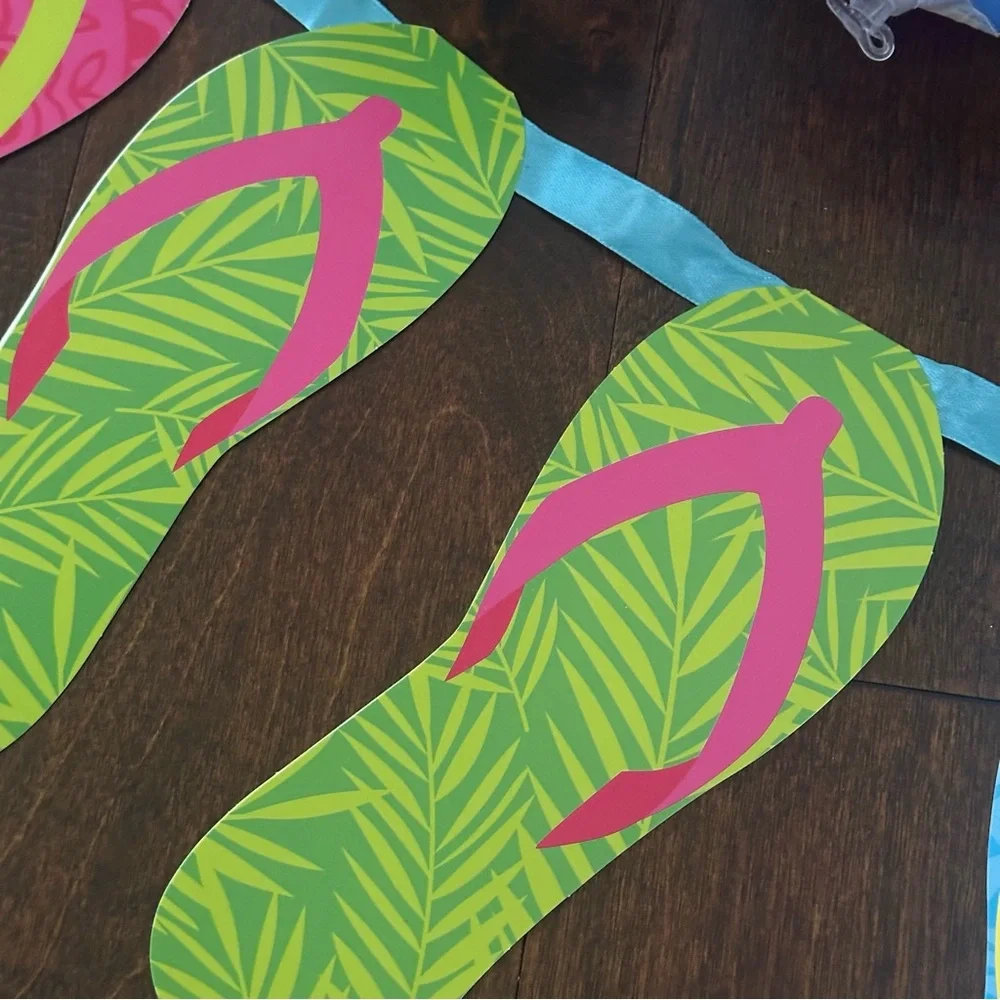 Tropical Aloha Hawaiian Party Decoration Set - Colorful